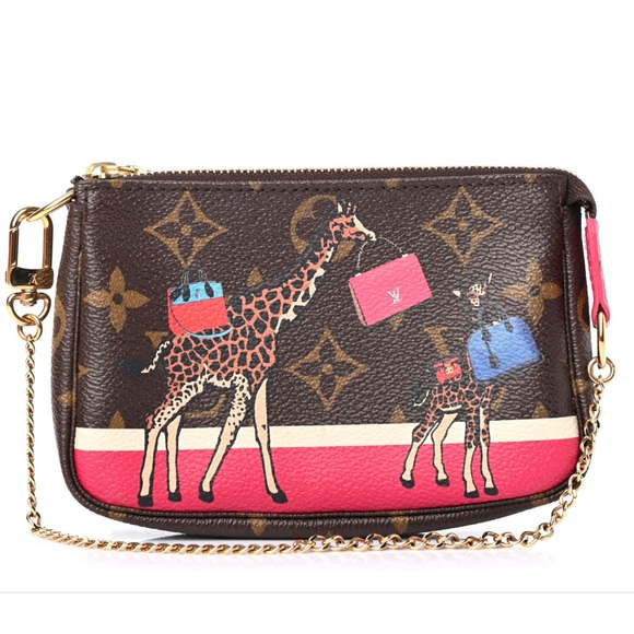 Louis Vuitton mini Pochette limited edition Giraffe 🦒 - Picture 1 of 14